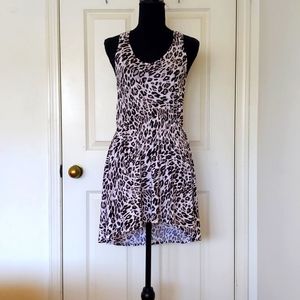 H&M 100% Rayon Animal Print Sleeveless Dress.